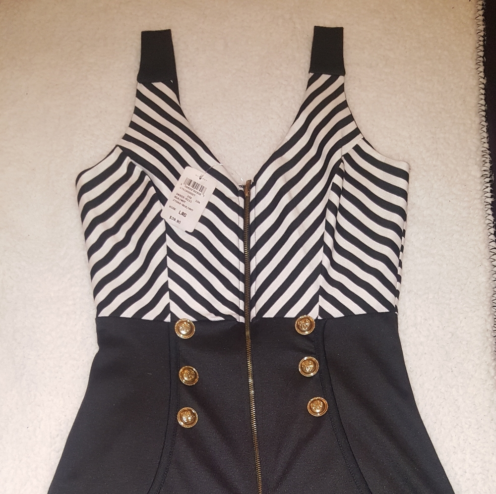 ♡⚫⚪🖤Never Been Used Jumpsuit/Romper